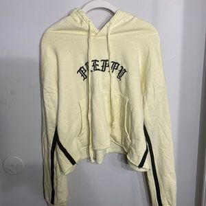 cropped hoodie